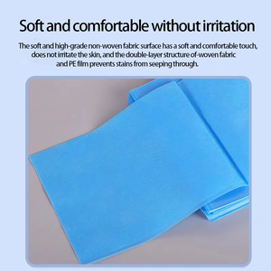 Draps de lit de <span class=keywords><strong>massage</strong></span> jetables pour salon de beauté Draps de <span class=keywords><strong>table</strong></span> d'examen en papier de <span class=keywords><strong>massage</strong></span> non tissé médical pour hôpital - Product Image 6