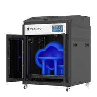 Imprimante 3D VEHO 500A Grande Taille 500*500*500mm, Auto-Nivellement, Vitesse d'Impression Rapide, Boîtier Complet, Nouvelle Version Klipper pour Plastique
