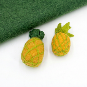 Adorno de Piña de Fieltro y Lana, Juguete Educativo de Simulación para Niños, Decoración de Interiores - Product Image 4
