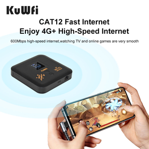 Thiết kế mới kuwfi Dual Band Pocket Router 4G + 1200Mbps LAN Port esim 4G LTE Router với khe cắm thẻ Sim - Product Image 5