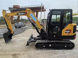 เครื่องขุดอัจฉริยะขนาด5ตัน SY55U อัจฉริยะใหม่ล่าสุดพร้อมจอแสดงผล LCD และบลูทูธที่ออกแบบตามหลักสรีรศาสตร์ - Product Image 4