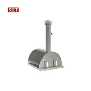 فرن بيتزا بيليه خشب احترافي فرن بيتزا خشبي خارجي مع وظيفة حرق الحطب - Product Image 1
