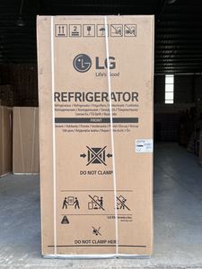 Cross Door 4 Fridge BLDC Air Cooled Frost Free <b>Refrigerator</b> 530L Grey Color 4 Door LG Fridge for Home - Product Image 6