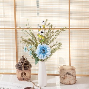 Arreglo de Flores Artificiales Fulang CF01257, Centro de Mesa Decorativo para Bodas y Hogar, Tejido de Plástico - Product Image 1