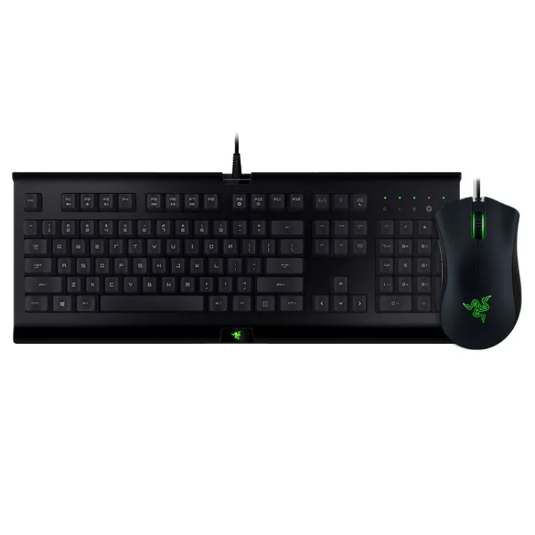 Razer Cynosa Pro 게이밍 오피스 키보드 및 마우스 백라이트 게임 키보드 및 마우스 콤보 없이 설정