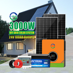 3kw Home Solar <b>Energy</b> <b>System</b> 5kw off Grid Hybrid Complete Kit Set 6.2kw With Solar Panels Battery for Power <b>Storage</b> - Product Image 4