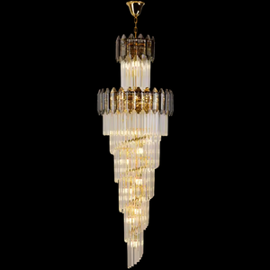 Precio de fábrica iluminación interior salón sala de estar techo moderno oro lujo K9 araña de cristal - Product Image 5