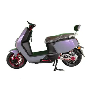 Nueva motocicleta eléctrica de suspensión trasera con nuevas luces Underglow eBike Applys Brembo pinza de freno trasera Scooter Eléctrico