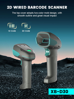 Syble nouvel article XB-D30 haute Performance Plug and Play 2D filaire lecteur de codes à barres portable 2D excellent décodage Scanner de codes à barres