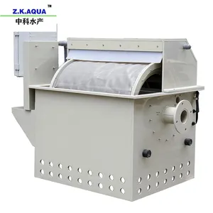 Aquaculture Rotary drum filter for RAS indoor fish farming equipment