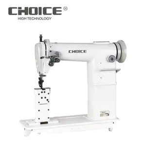 Golden Choice Gc820d Direct Drive Double Needle Post Bed Lockstitch Leather Sewing Machine