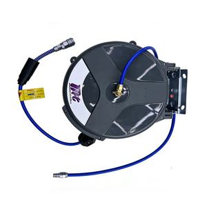 Enrouleur de tuyau d'air haute pression à rétraction automatique |   Tuyau pneumatique de qualité industrielle pour lavage de voitures, garage et atelier - Product Image 5