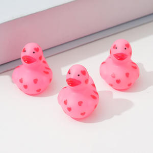 Мини-утка на День Святого Валентина, резиновая игрушка для ванной, Детская ванна, любовь, утка, забавная утка, игрушка - Product Image 4