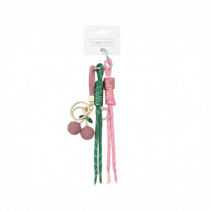Portachiavi con Diamanti a Forma di Ciliegia, Accessorio di Moda, Confezione da 600 Pezzi - Product Image 1