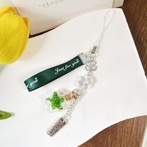 Portachiavi originale portachiavi con borsa portachiavi per ragazze-con un simpatico ciondolo attaccato - Product Image 4