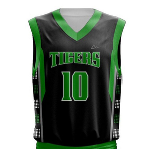 Diseña Tu Propio Uniforme de Baloncesto Personalizado para Adultos, Nuevo, Directo de Fábrica, Cosido, Impreso por Transferencia de Calor - Product Image 4