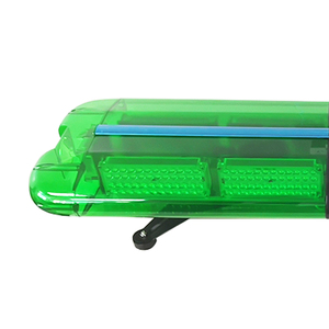Barre lumineuse stroboscopique LED verte pour véhicule d'urgence - Kits de feux d'avertissement d'ambulance à haute intensité Accessoires de lumière de voiture - Product Image 5
