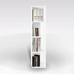 Libreria a Muro VIP, 28 CM, Frassino Bianco - Product Image 1