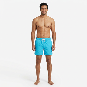 Men Beach Shorts Above Knee Swim Surf Short Pants Quick Dry Sportswear Various Colors Available on StockDDP shipping - Product Image 1