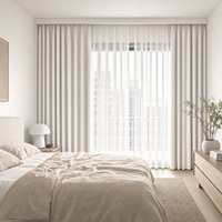 Rideau occultant moderne de luxe ZSTSRR pour chambre et salon, style plissé à pinces, draperie occultante plissée
