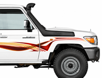 Accessoires de voiture tout-terrain 4x4, snorkel pour Land Cruiser 71 73 75 76 78 79 Series, kit de snorkel 4x4, snorkel pour voiture 4x4