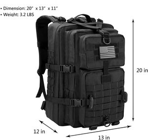 Tidewe Travel Storage Sport Tactical Range Ed40 <span class=keywords><strong>Mochila</strong></span> <span class=keywords><strong>50</strong></span> <span class=keywords><strong>Litros</strong></span> Negro Impermeable Con Usb - Product Image 2