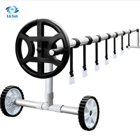 Couronne d'eau Matériau en acier inoxydable de haute qualité Stockage des rouleaux de couverture de piscine pour piscines