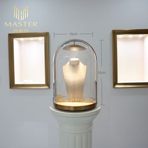 Vitrine à bijoux MASTER en forme <span class=keywords><strong>de</strong></span> <span class=keywords><strong>phare</strong></span>, haute transparence, pour exposition <span class=keywords><strong>de</strong></span> <span class=keywords><strong>pierres</strong></span> précieuses, idéale pour les magasins <span class=keywords><strong>de</strong></span> bijoux. - Product Image 6