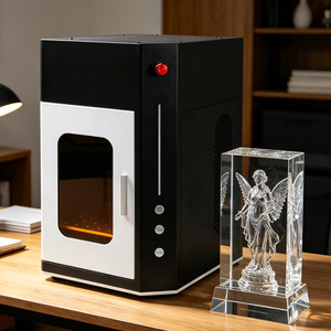 Máquina de Grabado Láser UV 3D de 5W para Grabado Interno en Cristal, Acrílico y Vidrio, Grabador de Fotos, Recuerdo de Boda Personalizado, Regalo Corporativo - Product Image 1