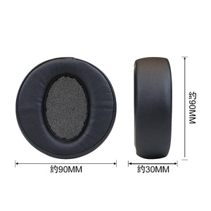 Earpads Ear <b>Pad</b> For Sony XB950BT XB950B1 MDR-XB950BT XB950 B1 Extra Bass Protein Leather Memory <b>Foam</b> Replacement Ear Cushions - Product Image 3