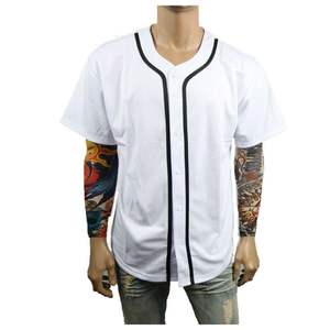 Hot <b>Sale</b> High Quality Baseball Jersey for Men's Wholesale Price Solid Color Sportswear Baseball Jersey for online <b>Sale</b> - Product Image 1
