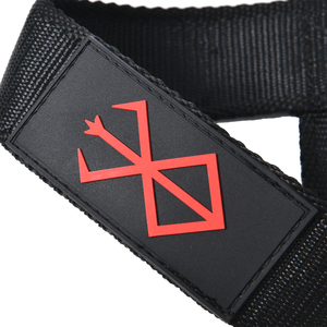Custom Logo Lifting Straps for Deadlift - Figure 8 Wrist Straps Weight Lifting, Powerlifting, Workout Weightlifting for Men - Product Image 3