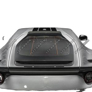 Aileron d'aile de toit de fenêtre arrière en Fiber de carbone véritable pour Ferrari <span class=keywords><strong>812</strong></span> Aileron de toit - Product Image 1
