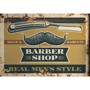 Carta da Parati Murale 3D per Barbiere e <span class=keywords><strong>Salone</strong></span> di Bellezza - Product Image 5
