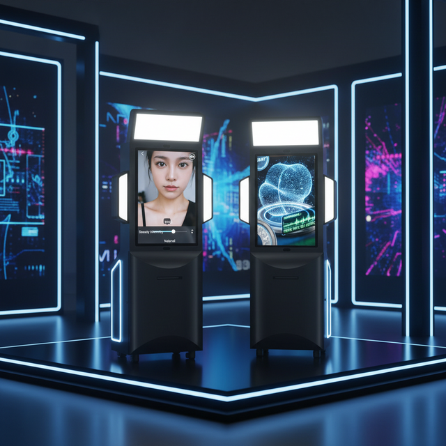 Photo Kiosk Self Service Photo Printing Kiosk for Shopping Mall and Public Places
