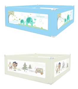 Rail <span class=keywords><strong>de</strong></span> <span class=keywords><strong>lit</strong></span> <span class=keywords><strong>de</strong></span> bébé <span class=keywords><strong>de</strong></span> conception mignonne réglable pour les tout-petits - Product Image 1