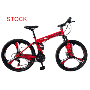 Bicicletta da Montagna Economica Cinese con 21 Velocità, Cambio Posteriore a 7 Velocità, Ruote da 26 Pollici, Telaio in Acciaio Pieghevole Mini - Product Image 1