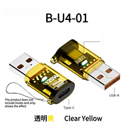 Adaptor USB 3.2 OTG Kecepatan Tinggi USB A Male ke Type-C Female Konverter Konektor Transfer Data untuk Ponsel & Tablet Type-C