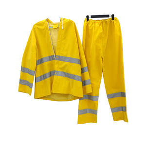 Abbigliamento da Lavoro Impermeabile Giallo <span class=keywords><strong>Set</strong></span> Completo Impermeabile Giacca Antipioggia - Product Image 1