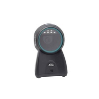 Lecteur de codes-barres sans fil 2D omnidirectionnel de bureau, mains libres, scanner de codes 1D 2D QR pour TPV, commerce de détail, caisse de supermarché