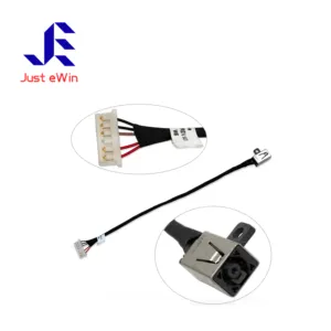 DC JACK with Cable DW806 for DELL INSPIRON 14 3000 15 3551 3558 3552 450.0060001