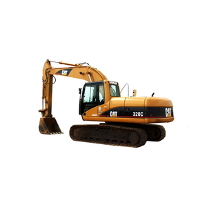 Excavadora de cadenas 320C usada, excavadora hidráulica de 20 toneladas, máquina de movimiento de tierras, 1 año de garantía, alta potencia de excavación para construcción - Product Image 1