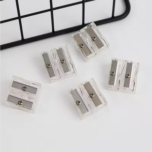 <span class=keywords><strong>Taille</strong></span>-<span class=keywords><strong>crayon</strong></span> transparent <span class=keywords><strong>pour</strong></span> étudiants, blanc, avec deux grands trous <span class=keywords><strong>pour</strong></span> une utilisation en classe - Product Image 3