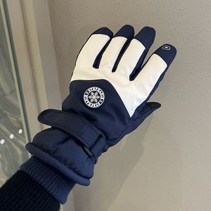 Gants de cyclisme d'hiver doublés de polaire épais pour femmes Compatibilité avec écran tactile Gants de <span class=keywords><strong>ski</strong></span> pour hommes pour le snowboard Résistant au froid - Product Image 4