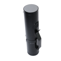 Lampe torche d'urgence mini 500LM UV étanche rechargeable avec clip magnétique et allume-cigare pour camping en extérieur
