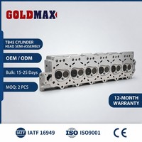 GOLDMAX TB45 Culasse semi-assemblée OE 11041-VC000 11041-VB500 pour Nissan Patrol Y60 Safari GR 4.5L Inline-6 24V Aluminium