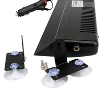 Flash lampe de Signal d'urgence pompier autres accessoires de lumière de voiture installation de ventouse de pare-brise de voiture barre lumineuse d'avertissement stroboscopique