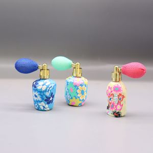 8ml-10ml Empty Colorful Flowers Polymer Clay Airbag <strong>Diffuser</strong> Bottles Essential Oil <strong>Car</strong> Perfume <strong>Car</strong> Fresheners Hanging Pendants - Product Image 3