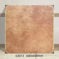 Carrelage en céramique antique de style campagnard français 600x600 mm, carrelage de sol rustique vieilli pour l'intérieur