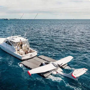 Plateforme flottante gonflable de luxe, tapis d'atterrissage pour hélicoptère, quai pour avions légers amphibies - Product Image 3